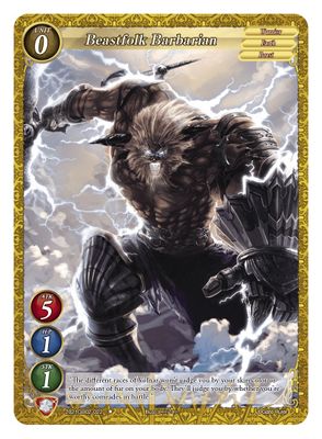 Beastfolk Barbarian