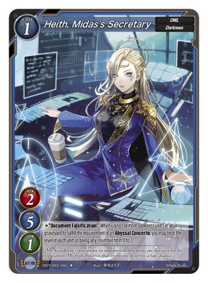 Heith, Midas's Secretary