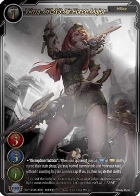 Vilma, ATLAS Air Force Major (Uber Rare)