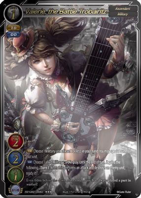 Valerie, the Battle Trobairitz (Uber Rare)