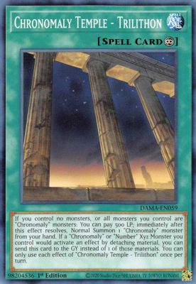 Chronomaly Temple - Trilithon