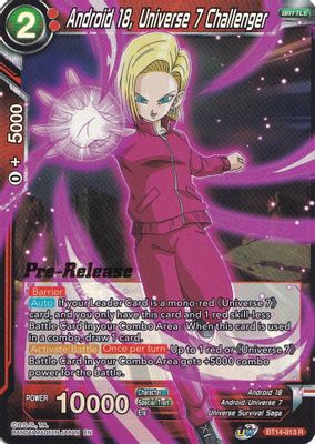 Android 18, Universe 7 Challenger