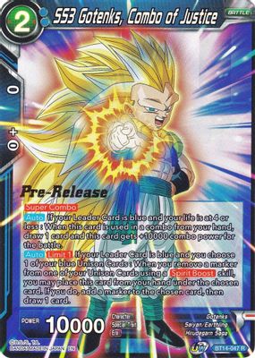 SS3 Gotenks, Combo of Justice
