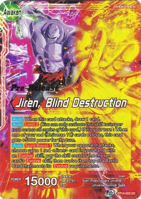 Jiren // Jiren, Blind Destruction
