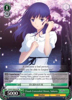 Cloud-Concealed Moon, Sakura (SR)
