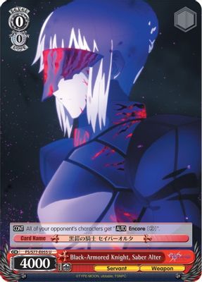 Black-Armored Knight, Saber Alter