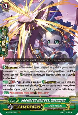Sheltered Heiress, Spangled