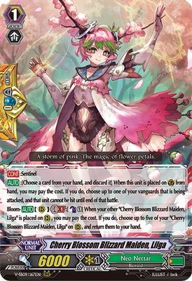 Cherry Blossom Blizzard Maiden, Lilga