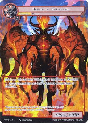 Demon of Explosions (Full Art)