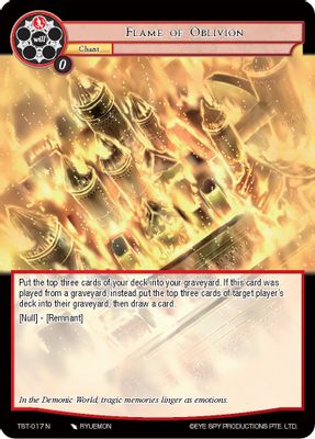 Flame of Oblivion
