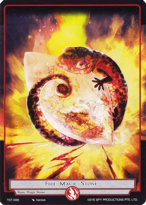 Fire Magic Stone