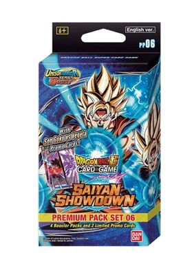 Saiyan Showdown Premium Pack Set 06