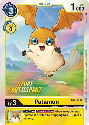 Patamon - ST3-04 (Store Participant)