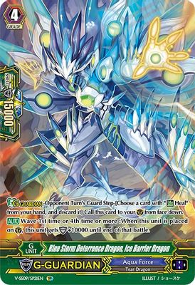 Blue Storm Deterrence Dragon, Ice Barrier Dragon (SP)