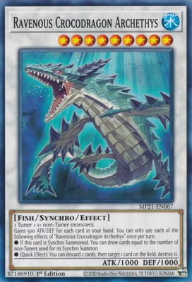 Ravenous Crocodragon Archethys