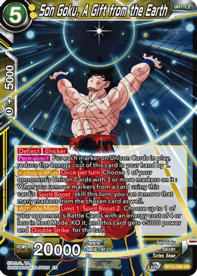 Son Goku, A Gift from the Earth
