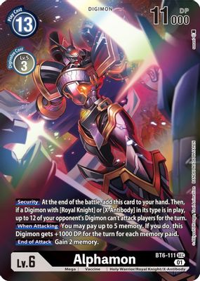 Alphamon (Alternate Art)