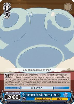 Rimuru Fresh From a Bath (SR)