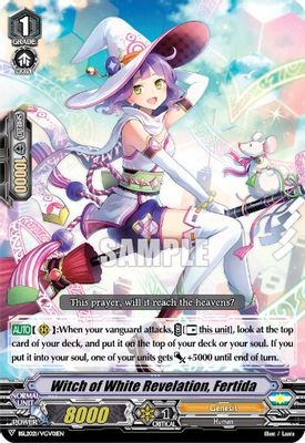 Witch of White Revelation, Fertida