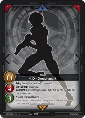 4. D - Dreadnaught (A)