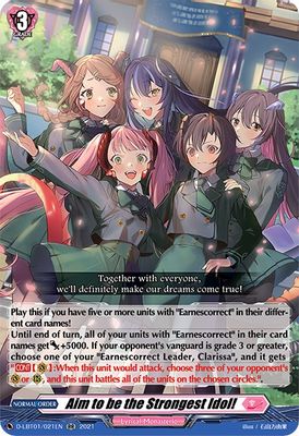 Aim to be the Strongest Idol!