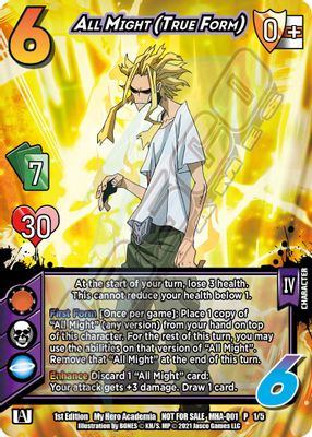 All Might (True Form) (Quirk Pack 1)