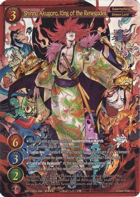 Shinno Akugoro, King of the Renegades (Full Art)