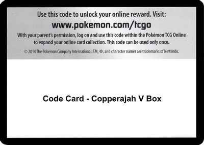 Code Card - Copperajah V Box