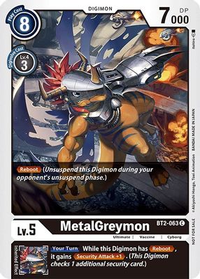 MetalGreymon - BT2-063 (Official Tournament Pack Vol.3)