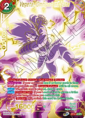 Vegeta, Omnipotent Elite (SPR)