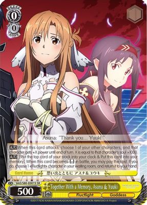 Together With a Memory, Asuna & Yuuki (SR)