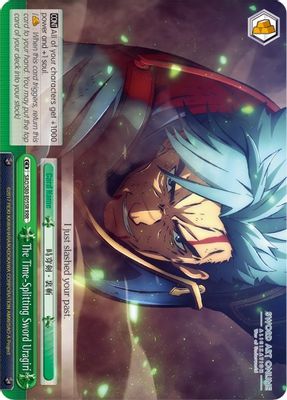 The Time-Splitting Sword Uragiri (RRR)