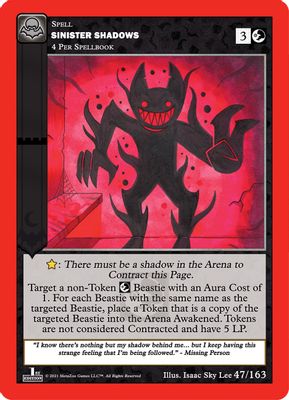 Sinister Shadows