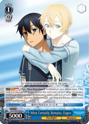What Certainly Remains, Eugeo