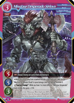 Minotaur Desperado Sirloyn