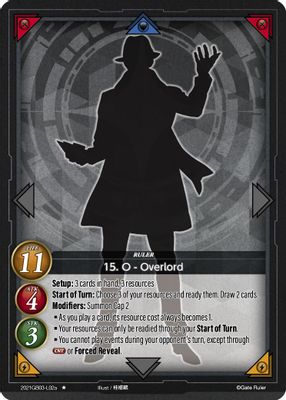 15. O - Overlord (A)