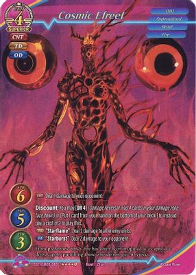 Cosmic Efreet (Full Art)