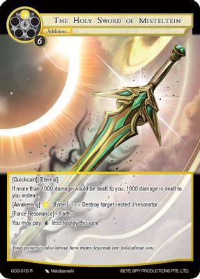 The Holy Sword of Misteltein