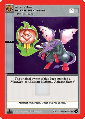 Release Event Medal (Nightfall)