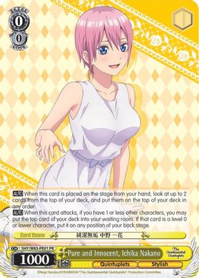 Pure and Innocent, Ichika Nakano