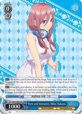 Pure and Innocent, Miku Nakano