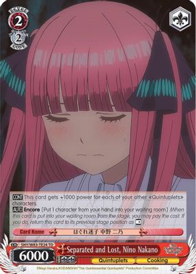 Separated and Lost, Nino Nakano