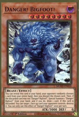 Danger! Bigfoot! (Alternate Art)