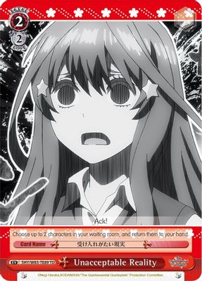 Unacceptable Reality