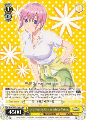 Overflowing Charm, Ichika Nakano (SR)