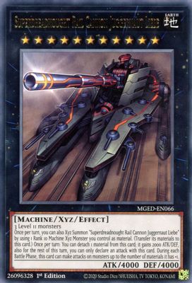 Superdreadnought Rail Cannon Juggernaut Liebe