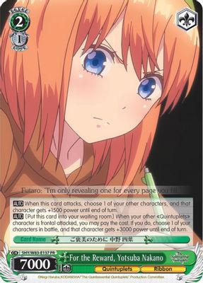 For the Reward, Yotsuba Nakano