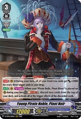 Young Pirate Noble, Pinot Noir
