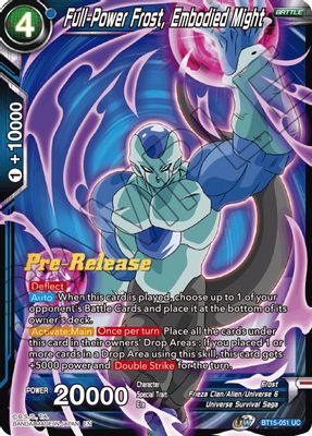 Full-Power Frost, Embodied Might