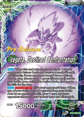 Vegeta // Vegeta, Destined Confrontation